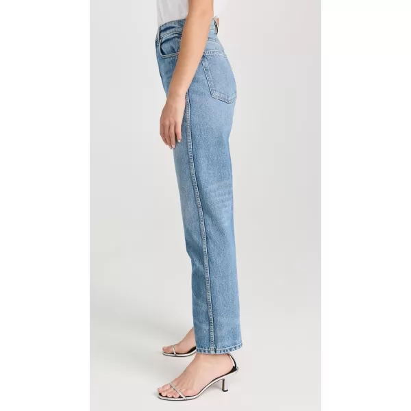 B Sides Womens Plein High Straight JeansBrit Wash