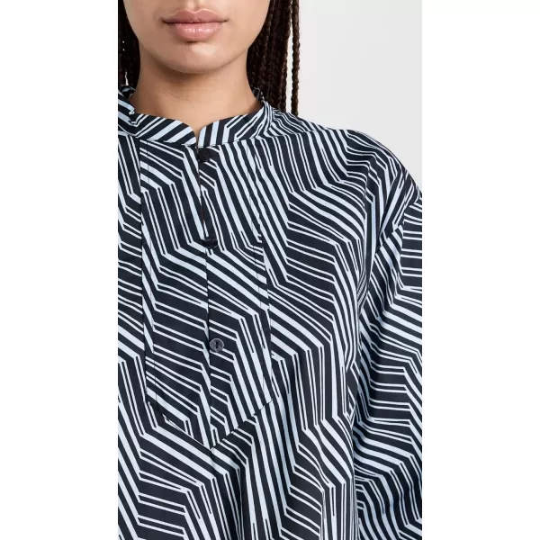 BAUM UND PFERDGARTEN Womens Abi DressBlue Zebra