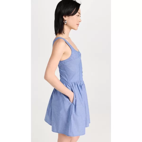 BAUM UND PFERDGARTEN Womens Alizay DressChambray Blue