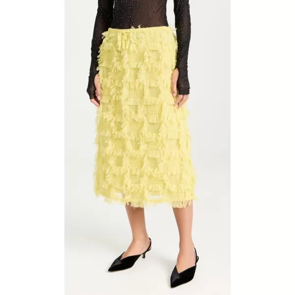 BAUM UND PFERDGARTEN Womens Silvana SkirtJaune Yellow