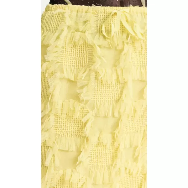 BAUM UND PFERDGARTEN Womens Silvana SkirtJaune Yellow