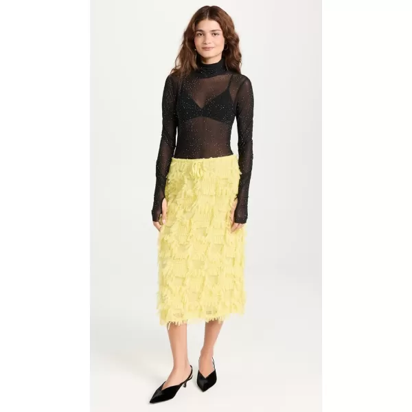 BAUM UND PFERDGARTEN Womens Silvana SkirtJaune Yellow