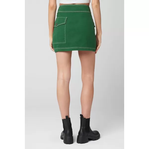 BLANKNYC Womens Belted Cargo Twill Mini SkirtBig Spin