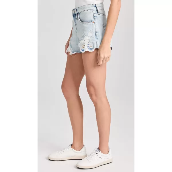 BLANKNYC Womens Green Blogger ShortsAll Out