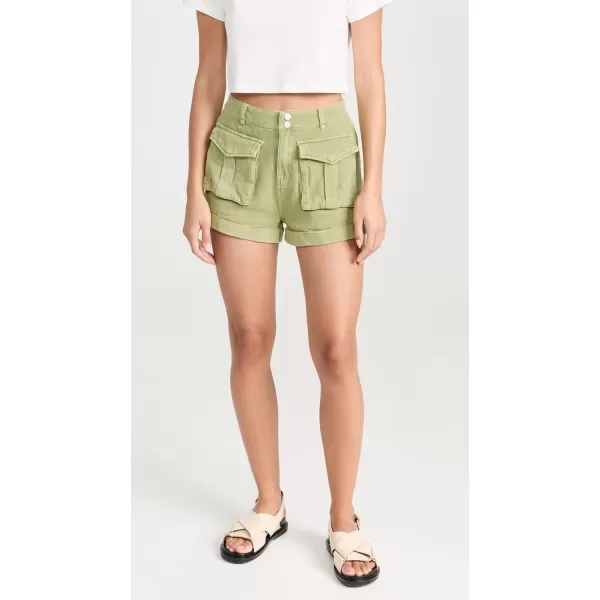 BLANKNYC Womens Green Light ShortsGreen Light