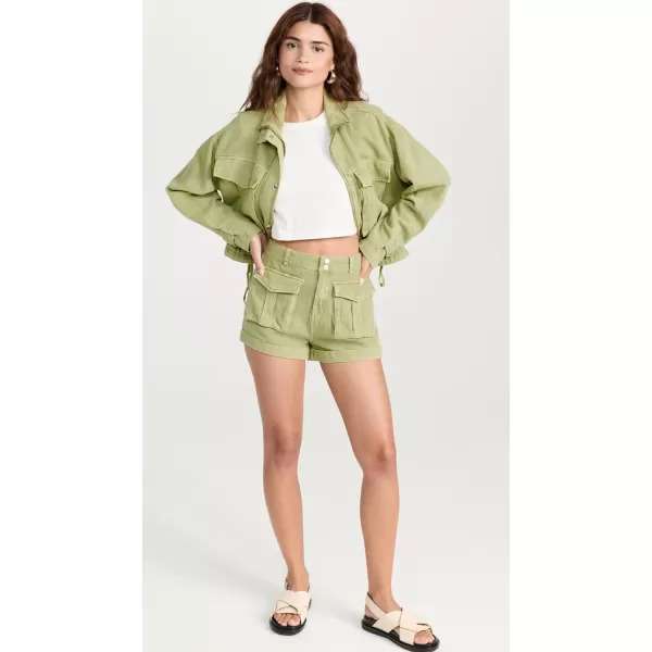 BLANKNYC Womens Green Light ShortsGreen Light