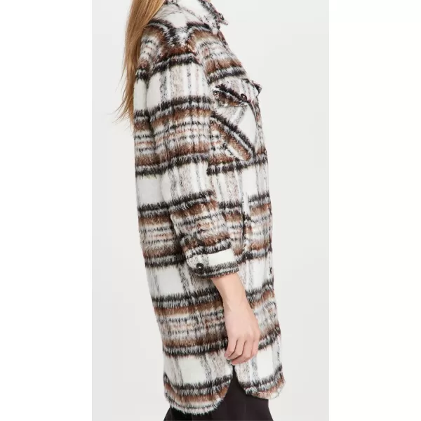 BLANKNYC Womens Luxury Clothing Plaid Shirt Jacket Stylish Shacket amp Trendy Coat Cabin Fever LargeI Feel You