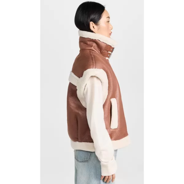 BLANKNYC Womens Vegan and Sherpa Coat VestFirst Sight