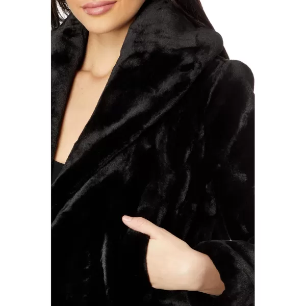 BLANKNYC womens Womens Faux Fur JacketBe My Guest