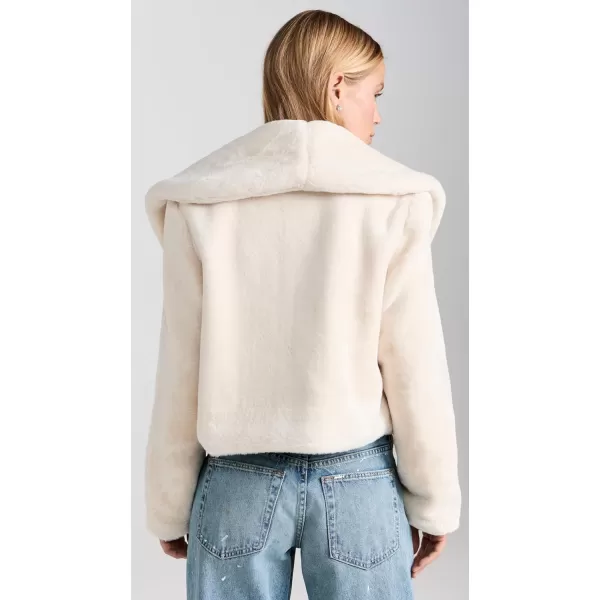 BLANKNYC womens Womens Faux Fur JacketSnow Queen