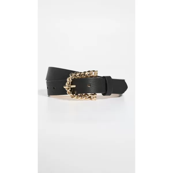 BLow The Belt Womens Amias Mini BeltBlack Gold