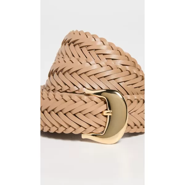 BLow The Belt Womens Talia Braid BeltCamel Gold