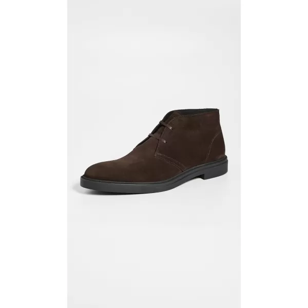 BOSS Hugo Boss Mens Calev Suede Desert BootsDark Brown