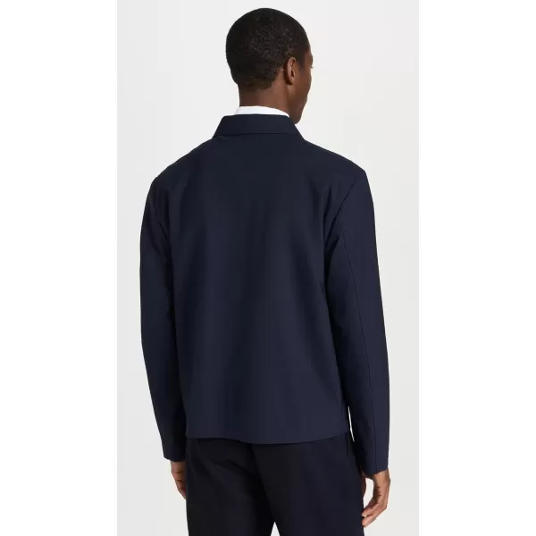 BOSS Mens Hanry Zip Jacket Dark Blue 175 NeckBOSS Mens Hanry Zip Jacket Dark Blue 175 Neck