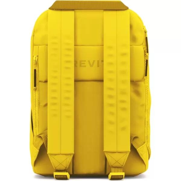 BREVITE The Backpack Casual daypack backpacks for every function Compact but spacious 18L aesthetic traveling backpack with laptop compartment TanYellow