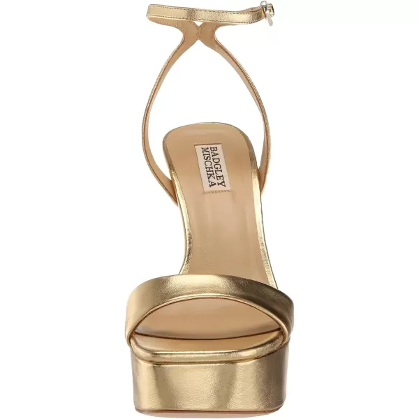 Badgley Mischka Womens CAIA Heeled SandalGold