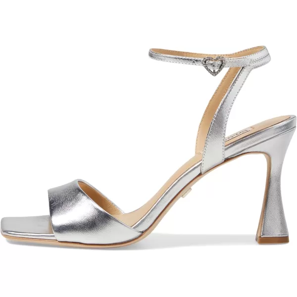 Badgley Mischka Womens Cady Heeled SandalSilver