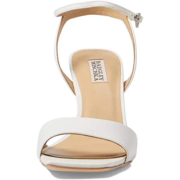 Badgley Mischka Womens Cady Heeled SandalSoft White