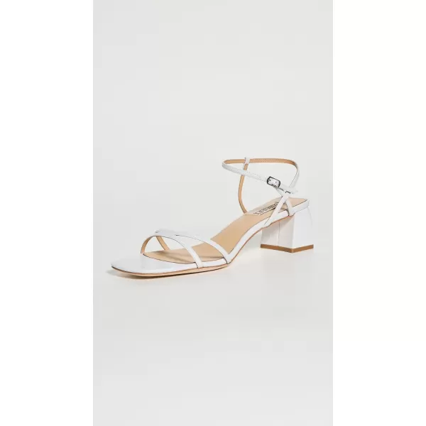 Badgley Mischka Womens Carlota Heeled SandalWhite