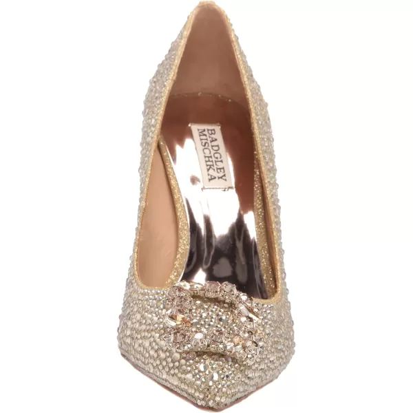 Badgley Mischka Womens Cher Ii PumpPlatino Glitter