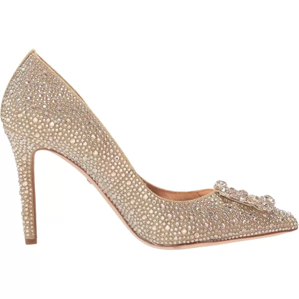 Badgley Mischka Womens Cher Ii PumpPlatino Glitter