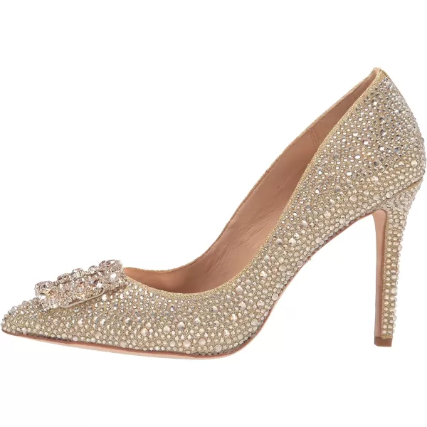 Badgley Mischka Womens Cher Ii PumpPlatino Glitter