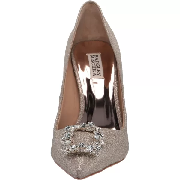 Badgley Mischka Womens Cher PumpPlatino Glitter