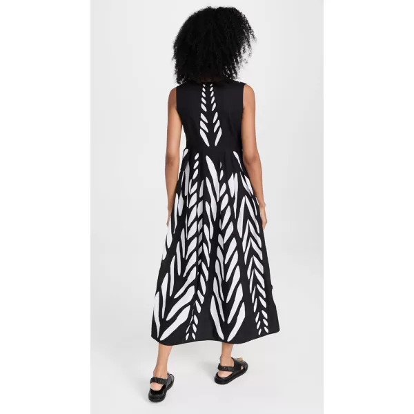 Banjanan Womens Dolly DressBlackWhite