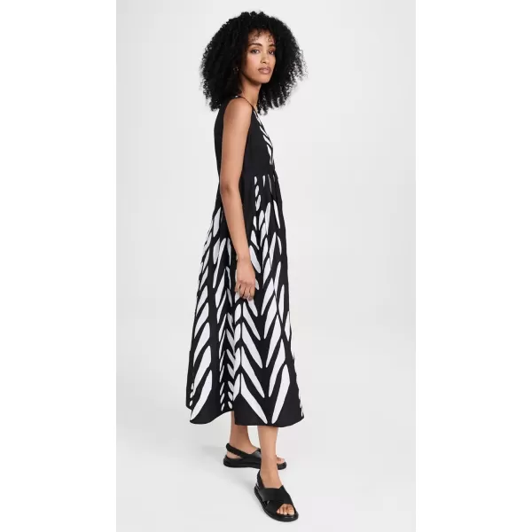 Banjanan Womens Dolly DressBlackWhite