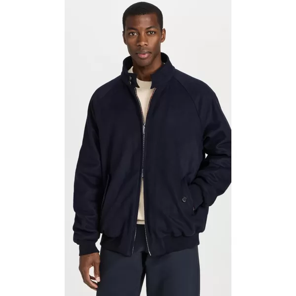 Baracuta Mens G9 AF Melton JacketDeep Blue