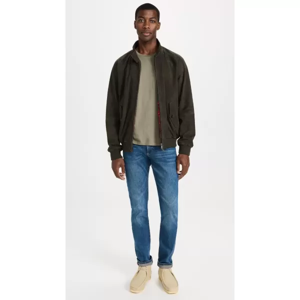 Baracuta Mens Suede G9 JacketGreen