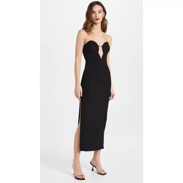 Bardot Womens Eleni Midi DressBlack