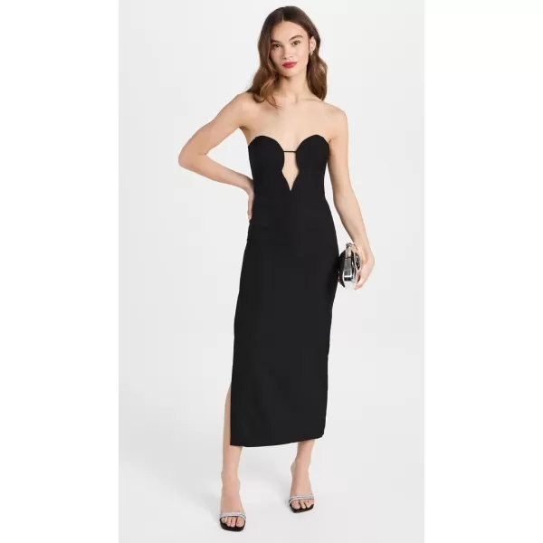 Bardot Womens Eleni Midi DressBlack