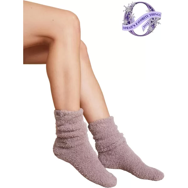 Barefoot Dreams Womens CozyChic 3 Pair Socks SetFig Multi