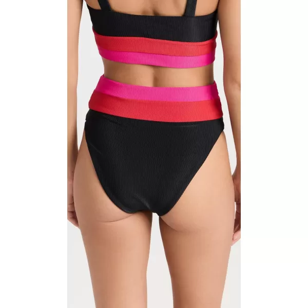 Beach Riot Womens Heidi Bikini BottomsGlacier Colorblock