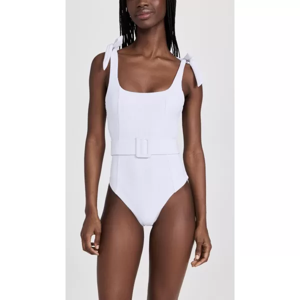 Beach Riot Womens Sydney Belted One PieceWhite