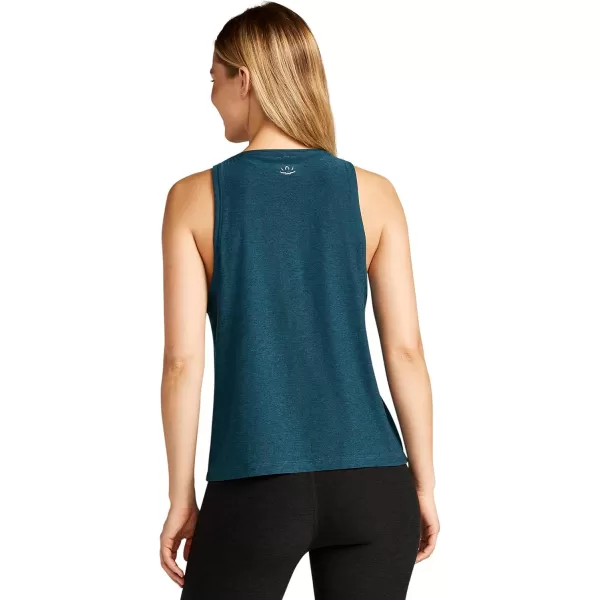 Beyond Yoga Womens Featherweight Rebalance TankBlue Gem Heather