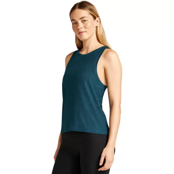 Beyond Yoga Womens Featherweight Rebalance TankBlue Gem Heather