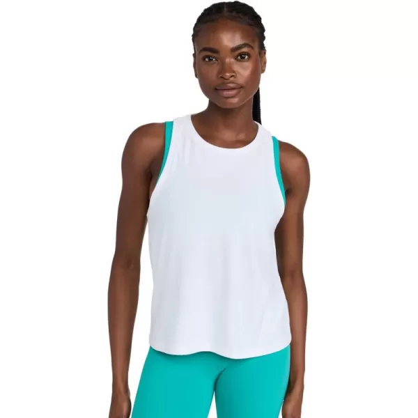 Beyond Yoga Womens Featherweight Rebalance TankCloud White