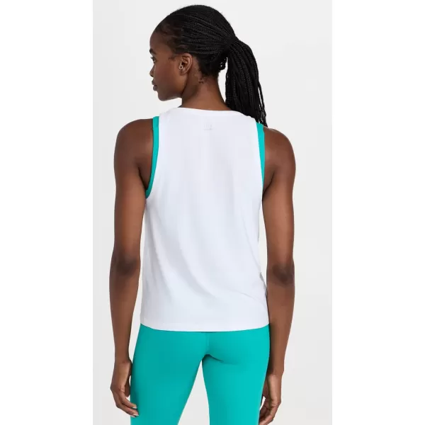 Beyond Yoga Womens Featherweight Rebalance TankCloud White