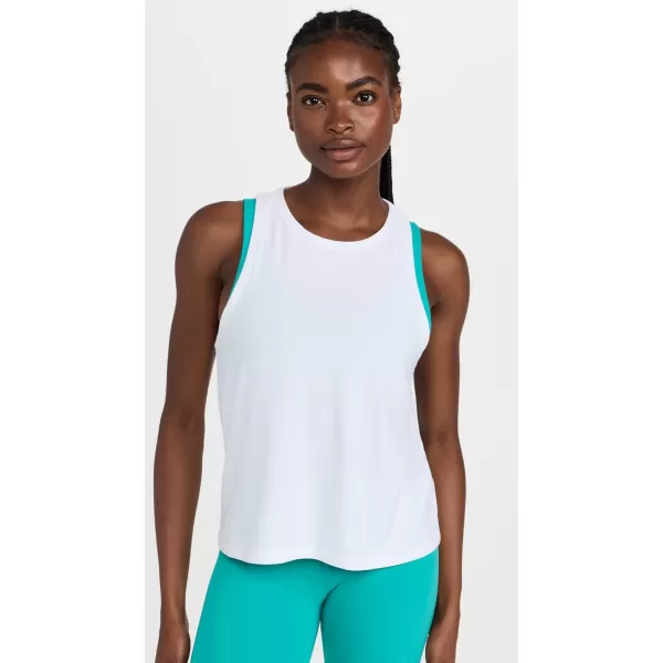 Beyond Yoga Womens Featherweight Rebalance TankCloud White