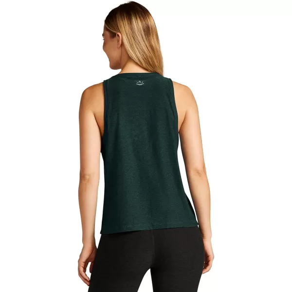 Beyond Yoga Womens Featherweight Rebalance TankMidnight Green Heather