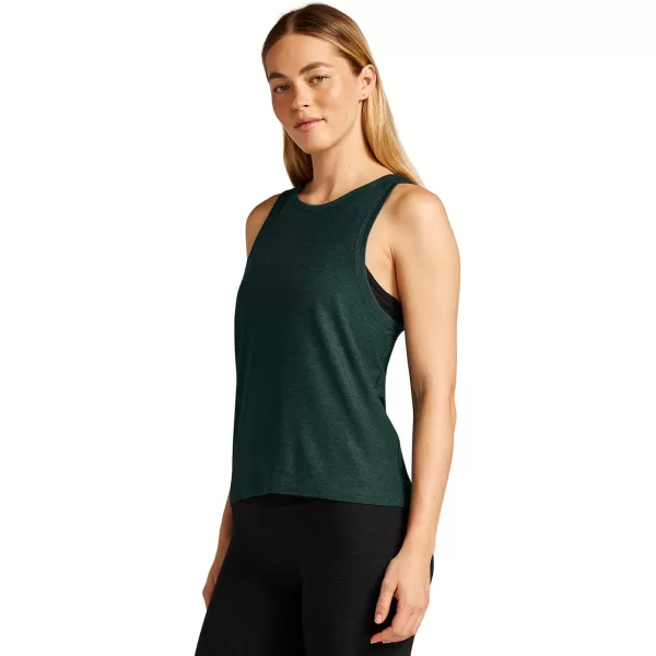 Beyond Yoga Womens Featherweight Rebalance TankMidnight Green Heather