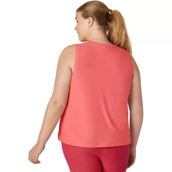 Beyond Yoga Womens Featherweight Rebalance TankSun Kissed Coral Heather