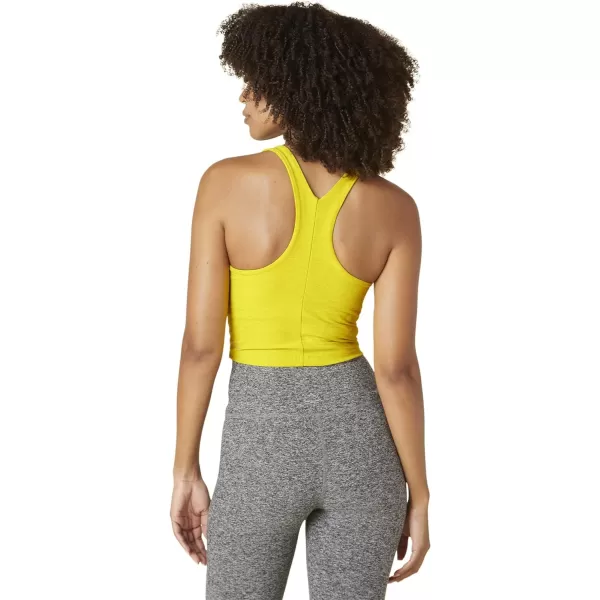 Beyond Yoga Womens Focus Cropped TankLemon Citron