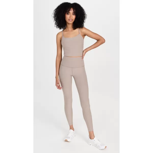 Beyond Yoga Womens High Waisted Midi LeggingsBirch Heather