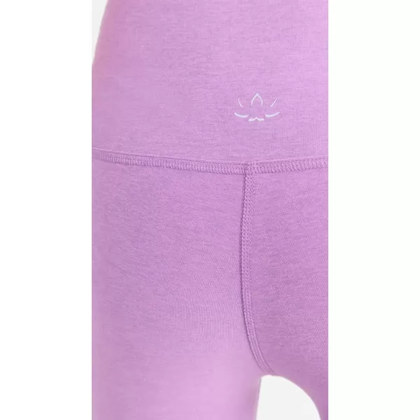 Beyond Yoga Womens High Waisted Midi LeggingsBright Iris Heather