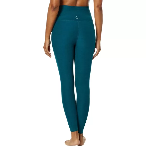 Beyond Yoga Womens High Waisted Midi LeggingsLunar Teal Heather