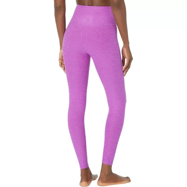 Beyond Yoga Womens High Waisted Midi LeggingsVivid Plum Heather