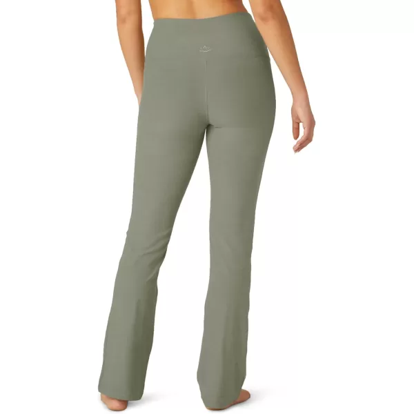 Beyond Yoga Womens High Waisted Practice PantsGrey Sage Heather